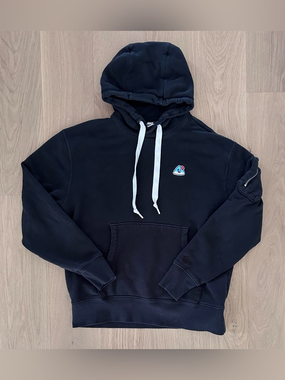 Nike Airmoji French Terry Pullover Hooded Sweatshirt